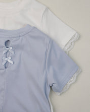 DM Bow detail T-shirt (Ready Stock)