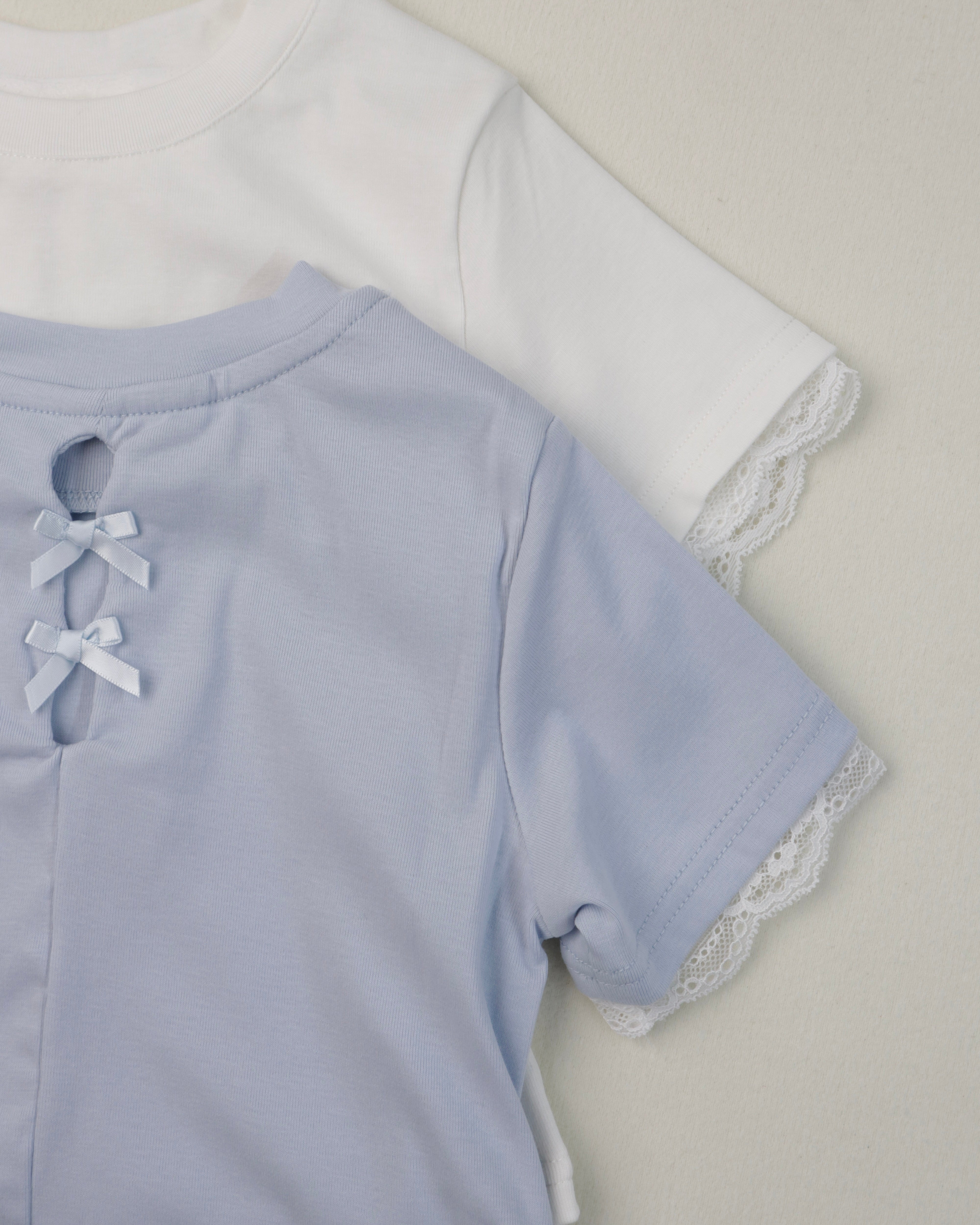 DM Bow detail T-shirt (Ready Stock)