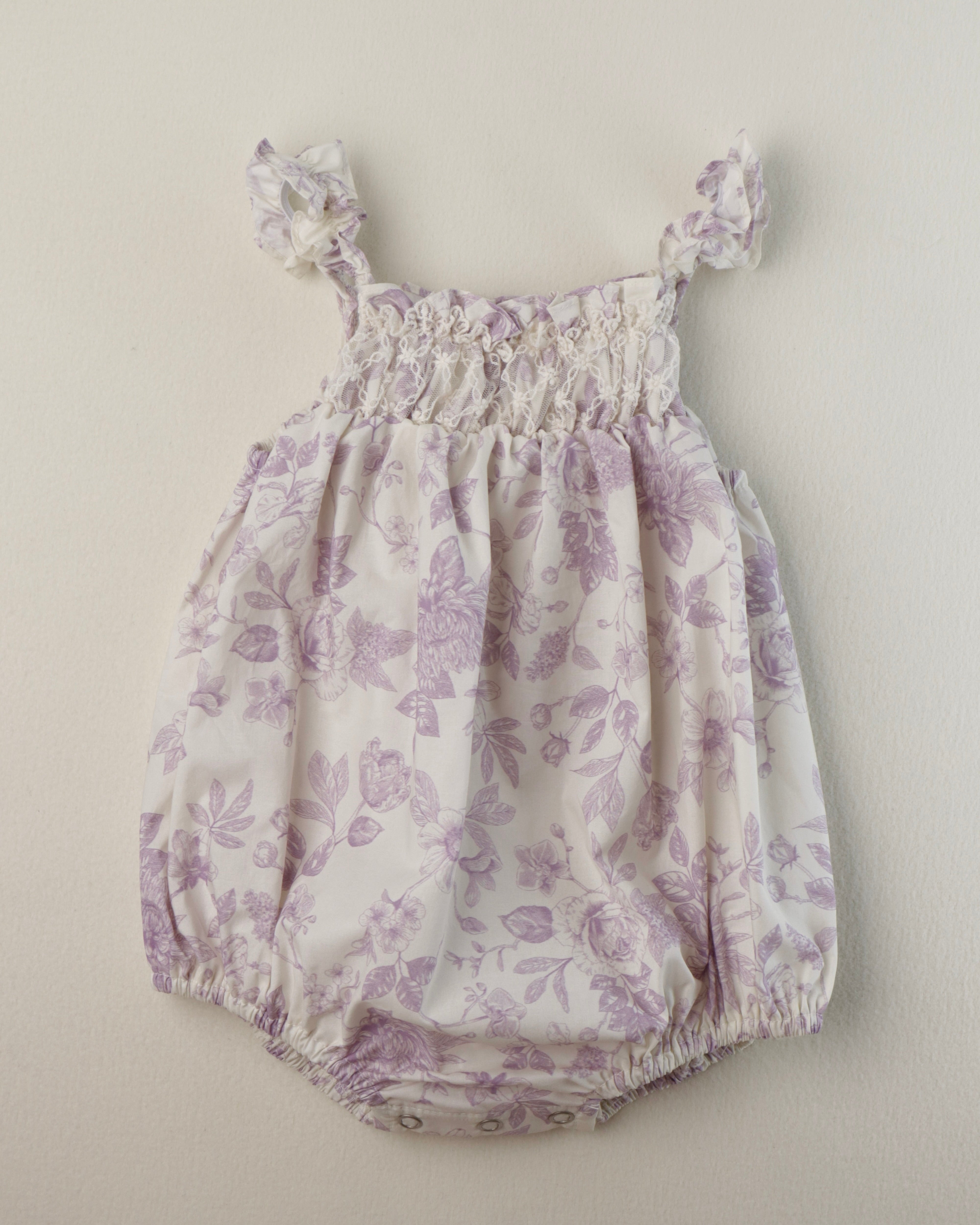 Flo Floral Baby Suit (Ready Stock)