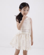 Floral Embroidered Skorts (Ready Stock)