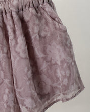 NY Floral Print Shorts (Ready Stock)
