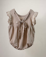 Ciel Linen Baby Suit (Ready Stock)