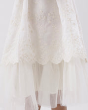 Embroidery Tulle Dress (Ready Stock)