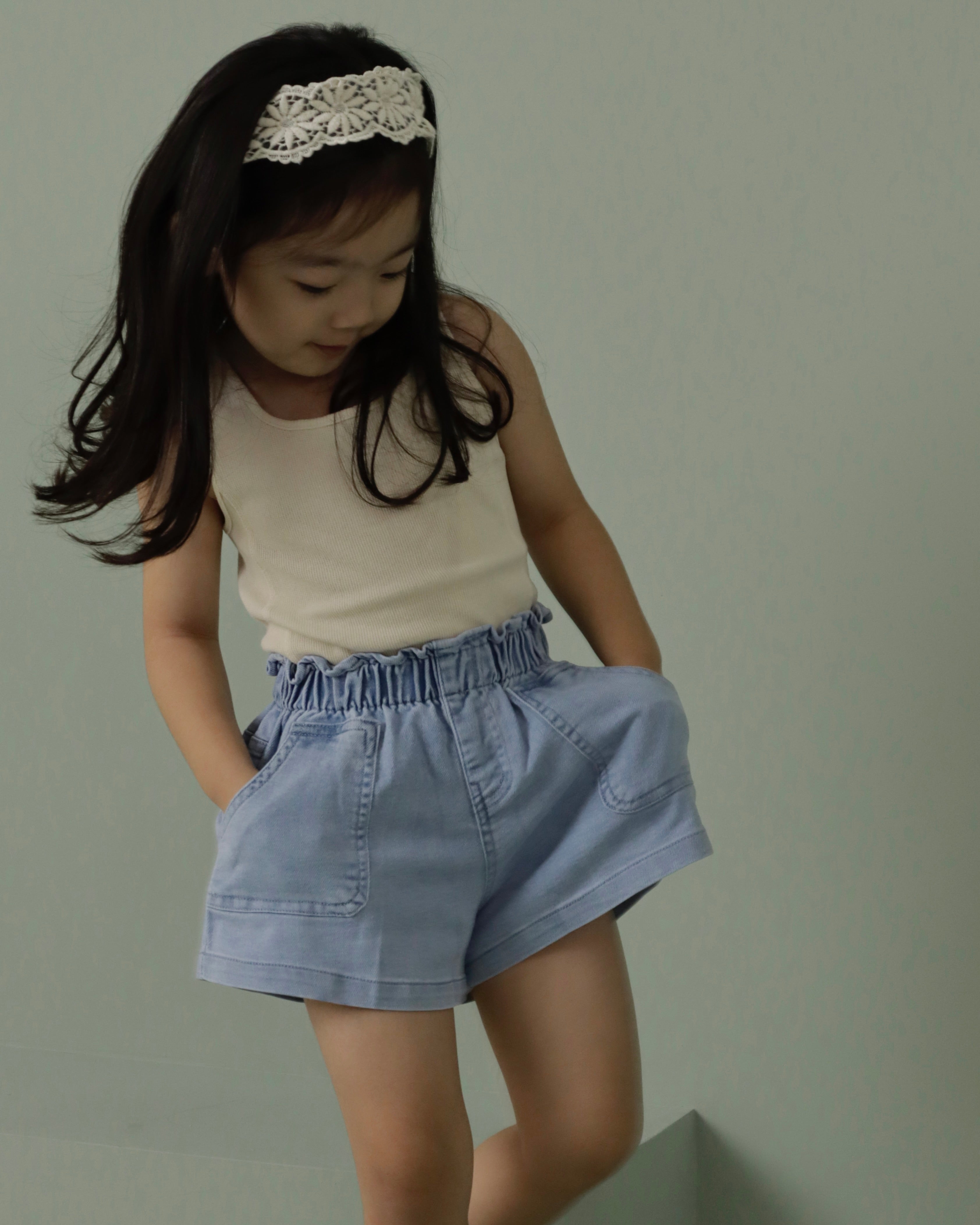 Snailbobo Denim Shorts (Ready Stock)