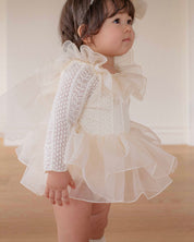 Romance de Crème Baby Suit (Ready Stock)