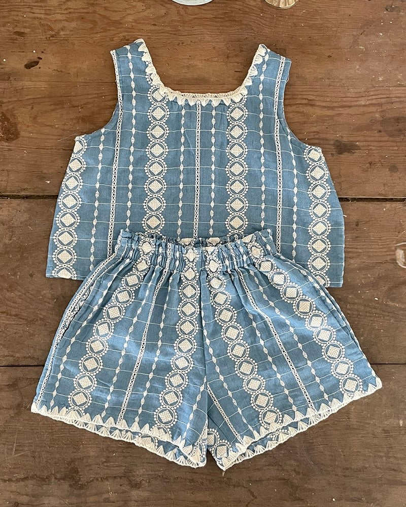 Perline Blue Set (Ready Stock)