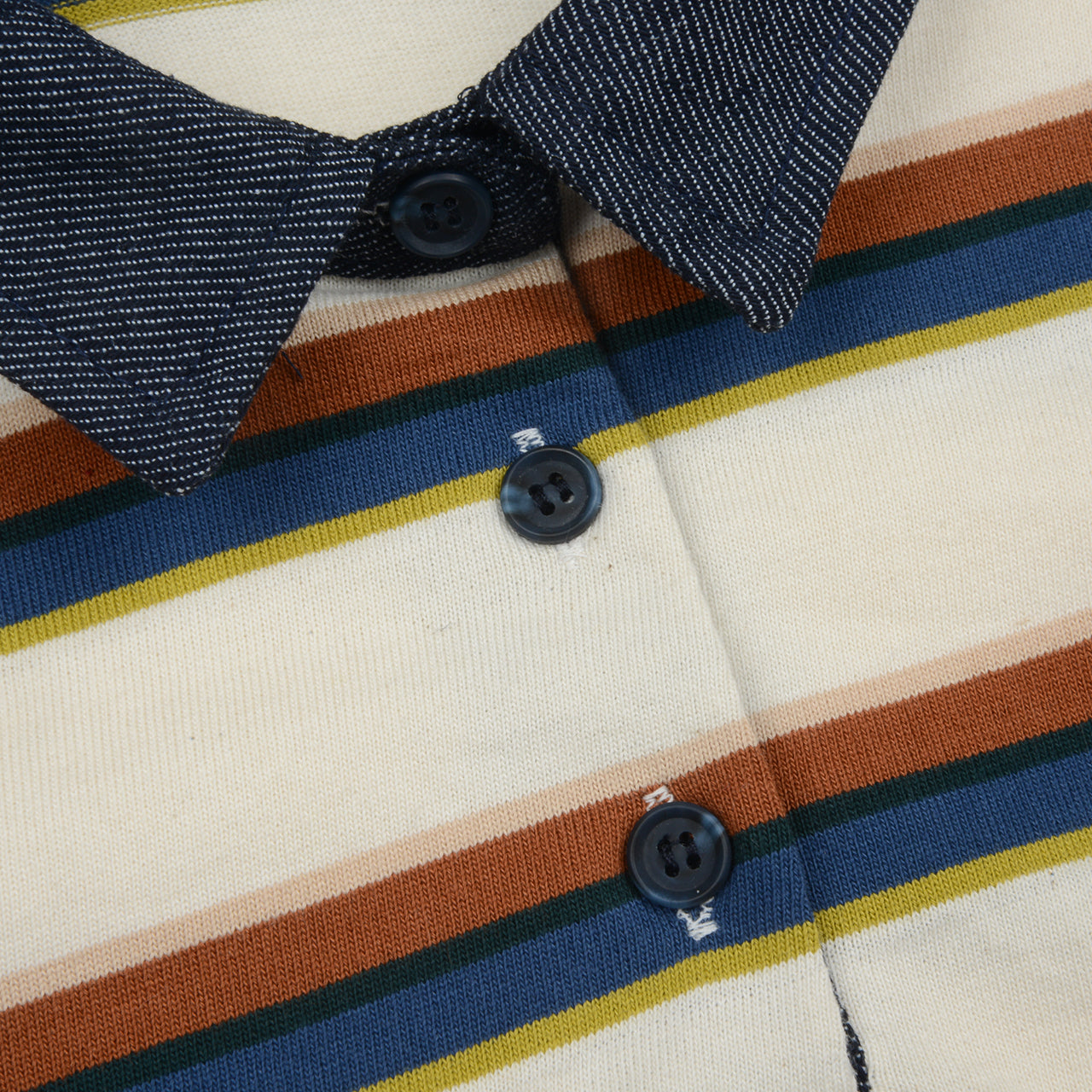 New Denim Collar T-shirt (Ready Stock)
