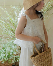 Hand-Paired SET - Flo Bael Top & Flo Laurent Pants  (Ready Stock)