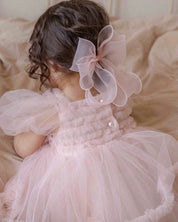 *Premium - Bloom Chiffon Baby Suit (Ready Stock)