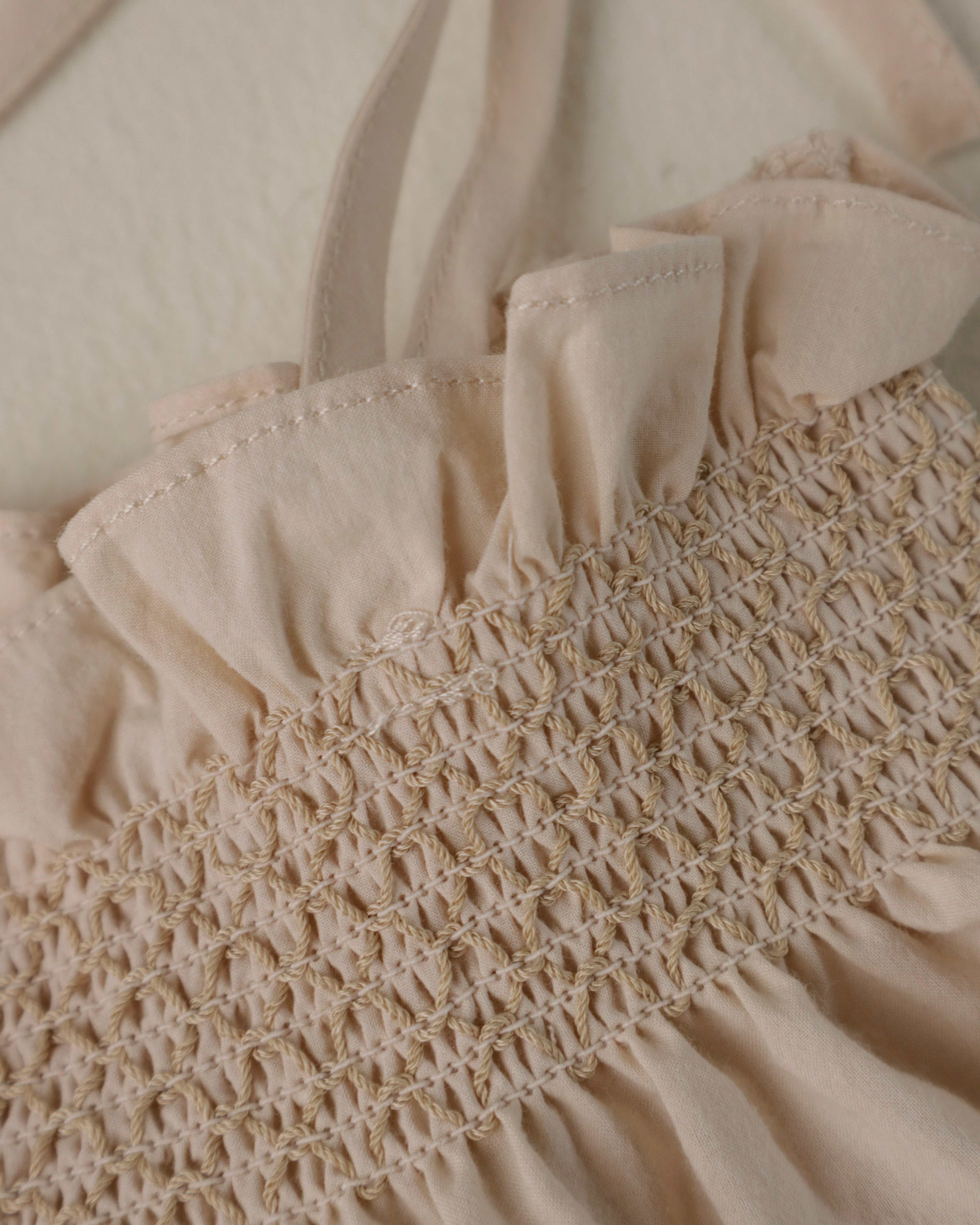 Floral Embroidered Camisole & Ruffled Bloomers Set (Ready Stock)