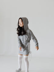 COCO Terry Top & Skorts Set  (Ready Stock)