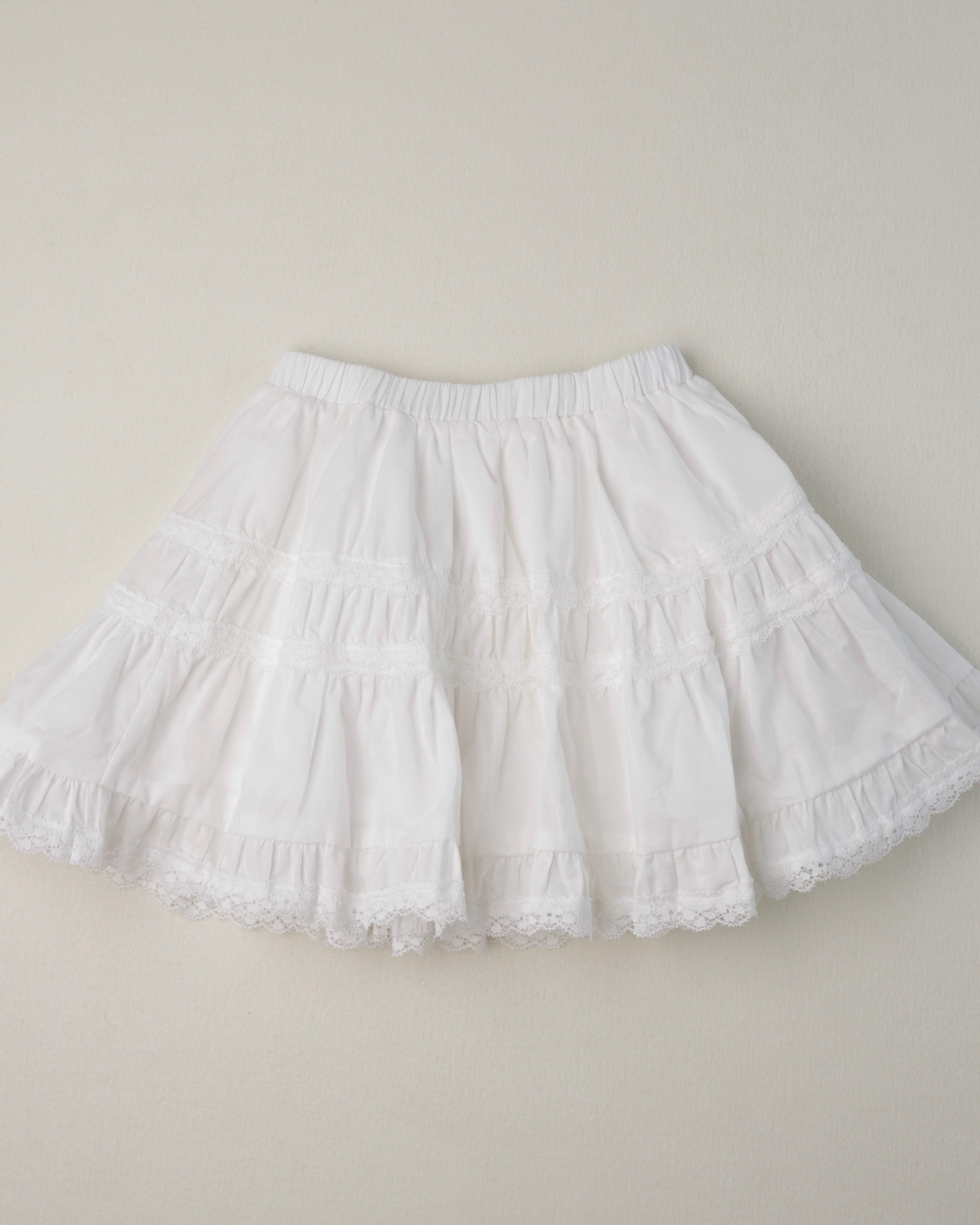Lace White Skirts (Ready Stock)