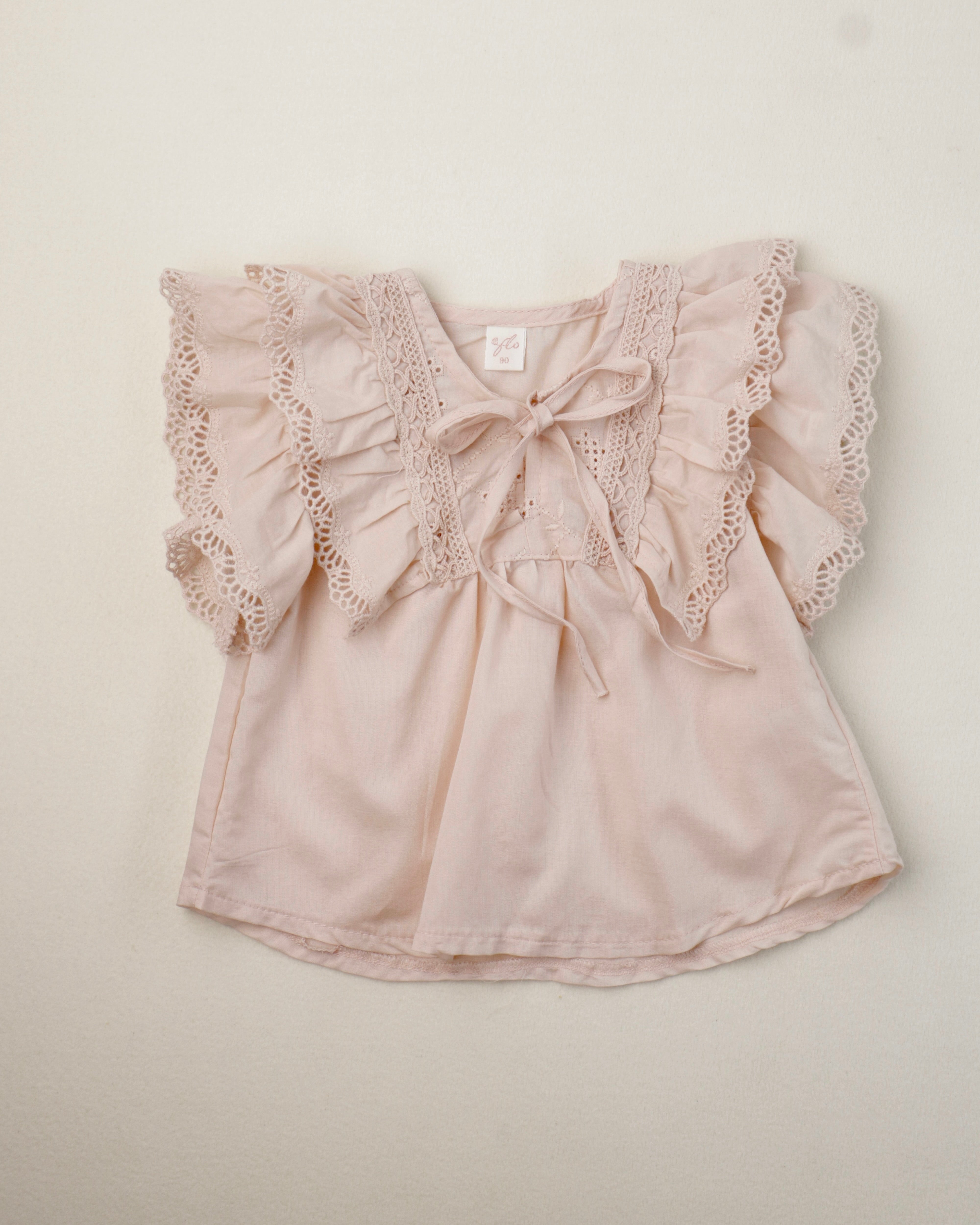 FLO Bianco Blouse  (Ready Stock)