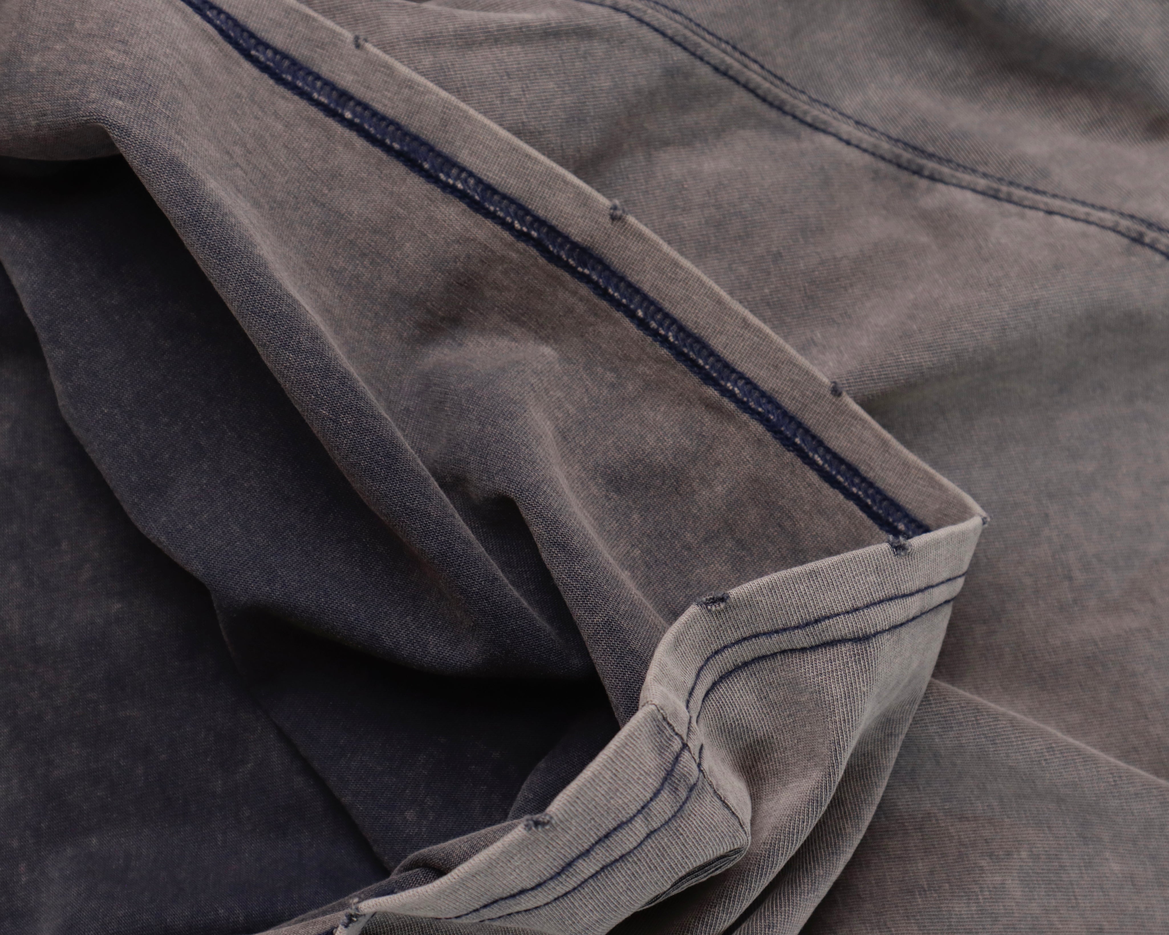 Anna Casual Distressed Tee - Grey