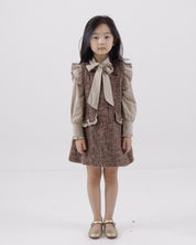 Classic Two-piece Dress Set (Ready Stock)