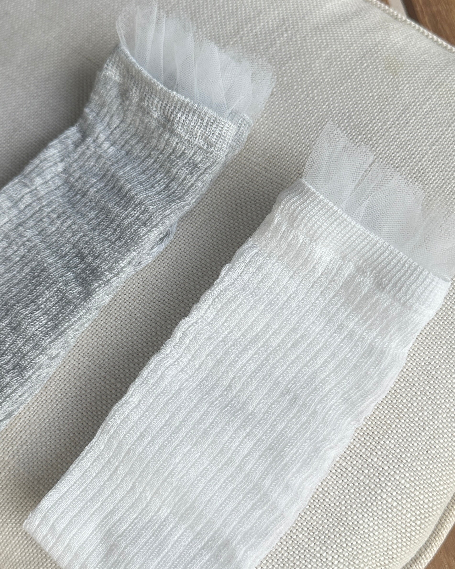 Lacy Top Ribbed Socks