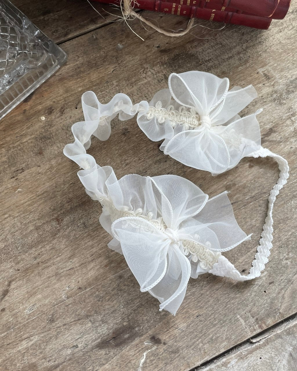 Shiny Organza Hairband (Ready Stock)