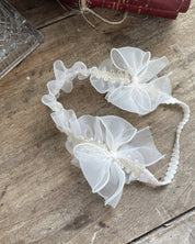 Shiny Organza Hairband (Ready Stock)