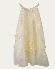 Floral Embroidered A-Line Dress (Ready Stock)