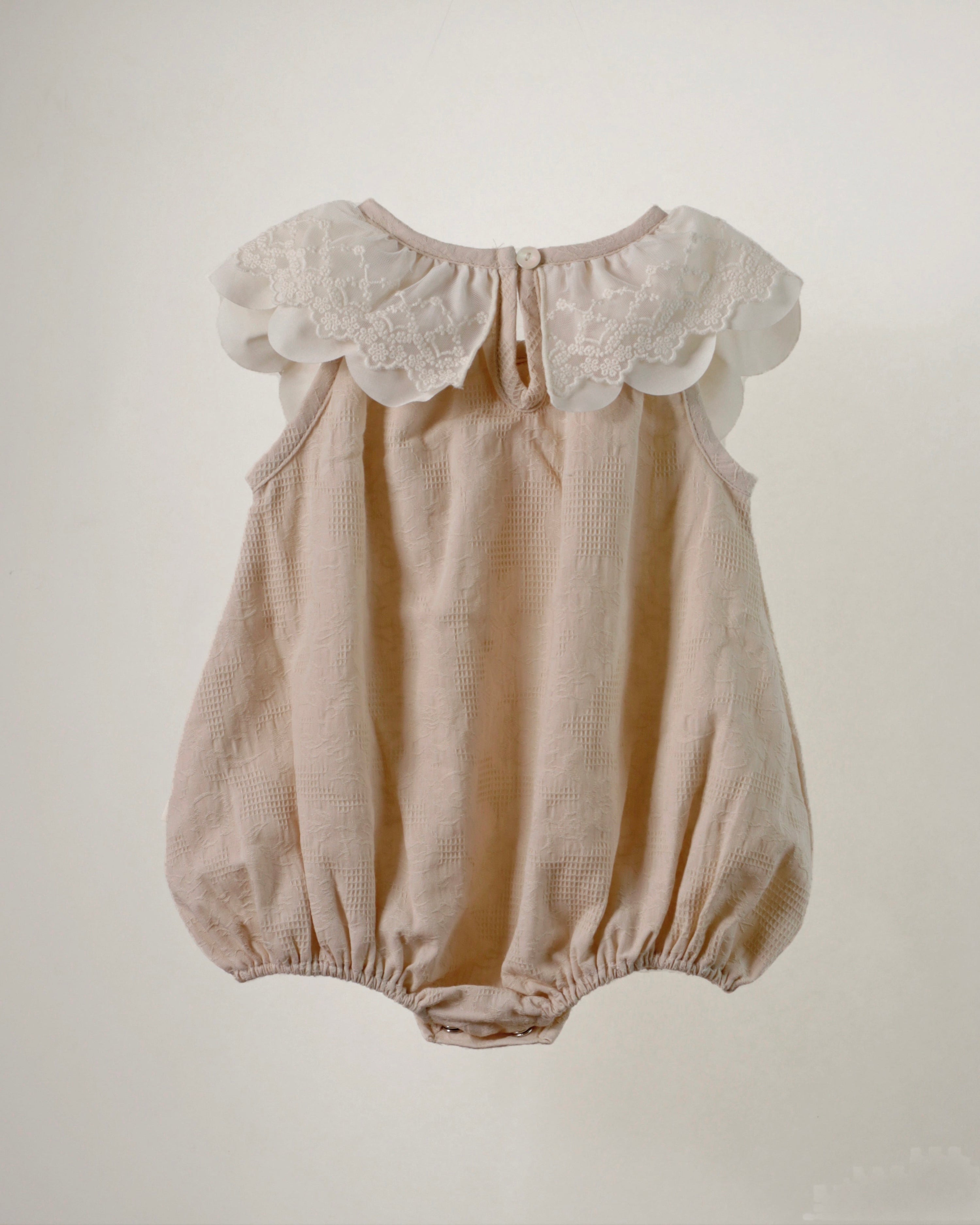 Lala Lace Collar Baby Romper (Ready Stock)