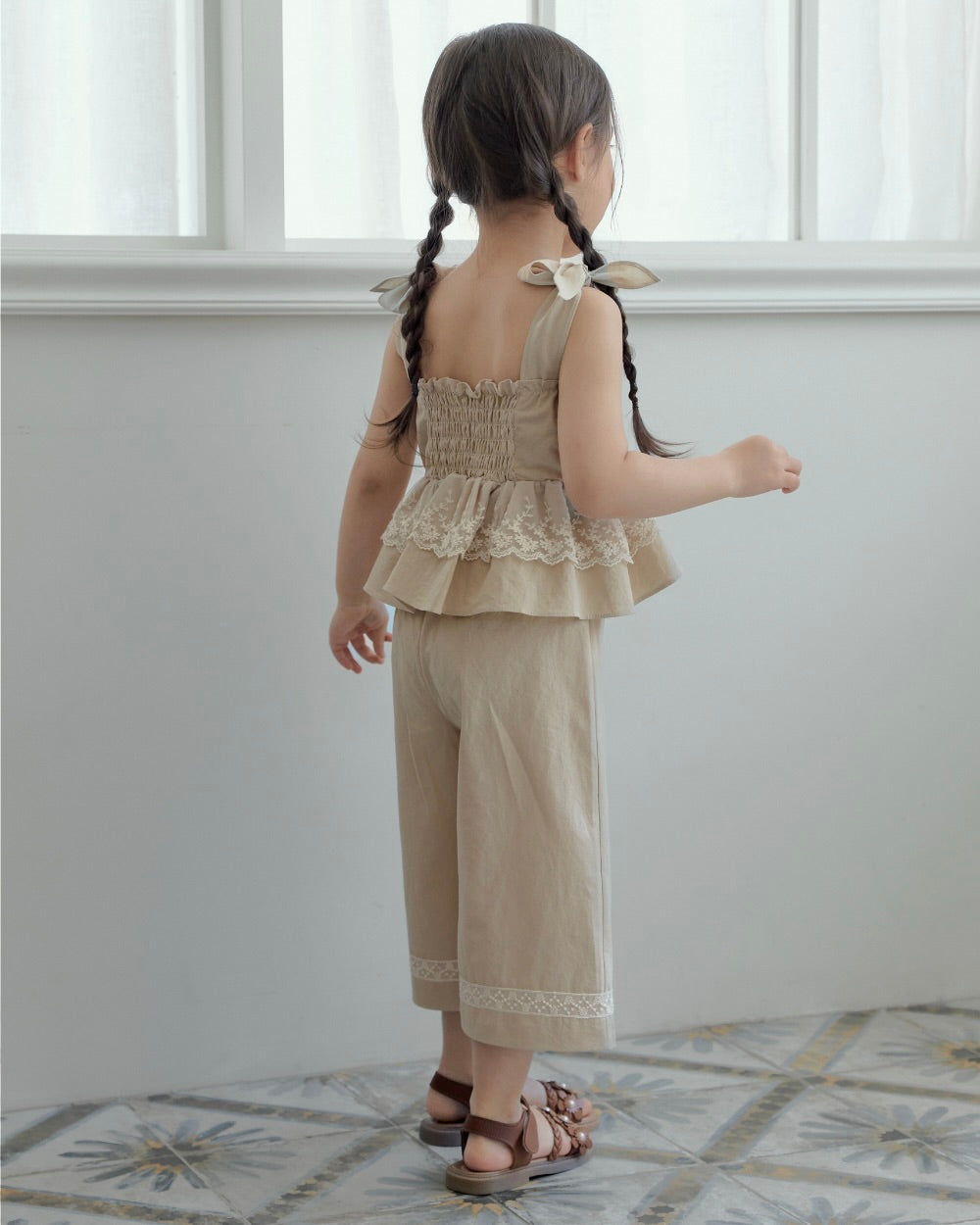 MOMO Blouse+Pant Set (Ready Stock)