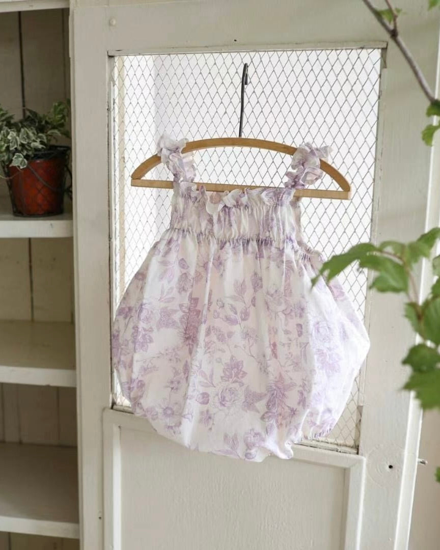 Flo Floral Baby Suit (Ready Stock)