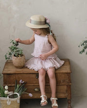 Flo Sealy Top and Lia Skirt-legging Bottom Set (Ready Stock)