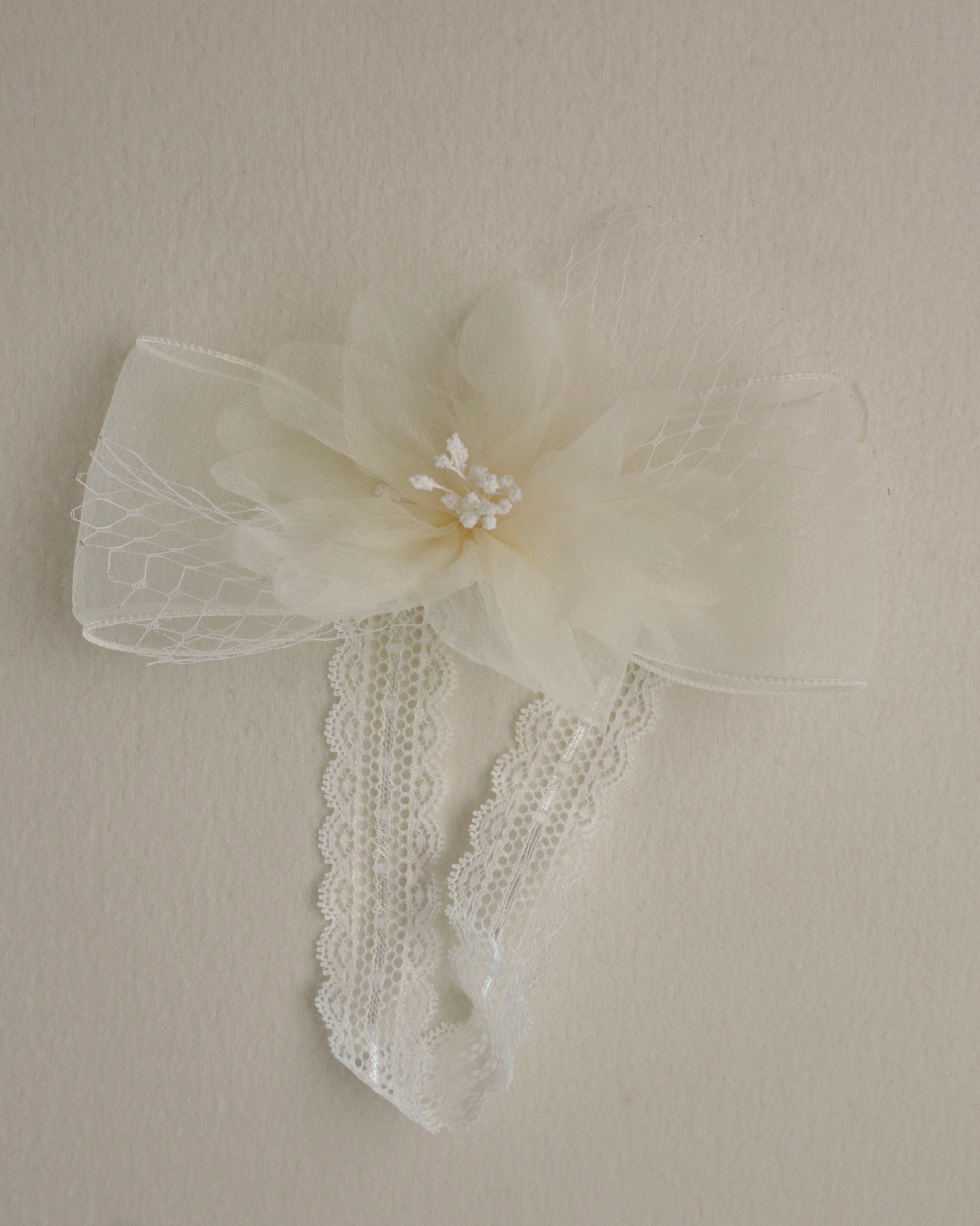 Oren Rose Hairband & Hairpin (Ready Stock)