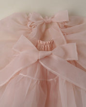 Oren CL Organza Dress - Pink  (Ready Stock)