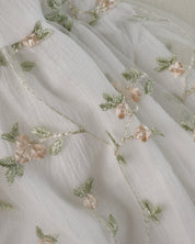 FromJ Embroidered One-piece (Bonnet Set) - Ready Stock