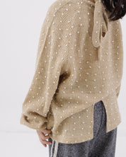 Cozy Dot Knit Top (Ready Stock)