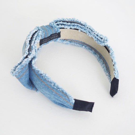 Denim Hair Clip/ Hair Band (Ready Stock)