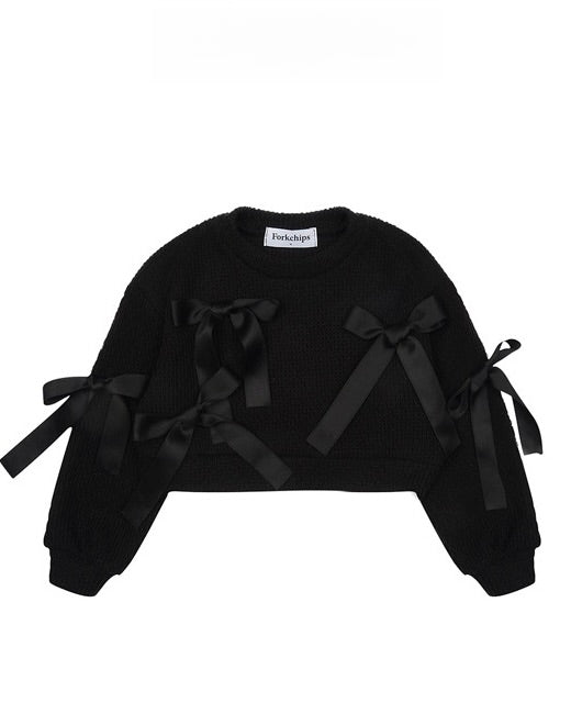 Ballet Summer Knit Sweatshirt (Ready Stock)