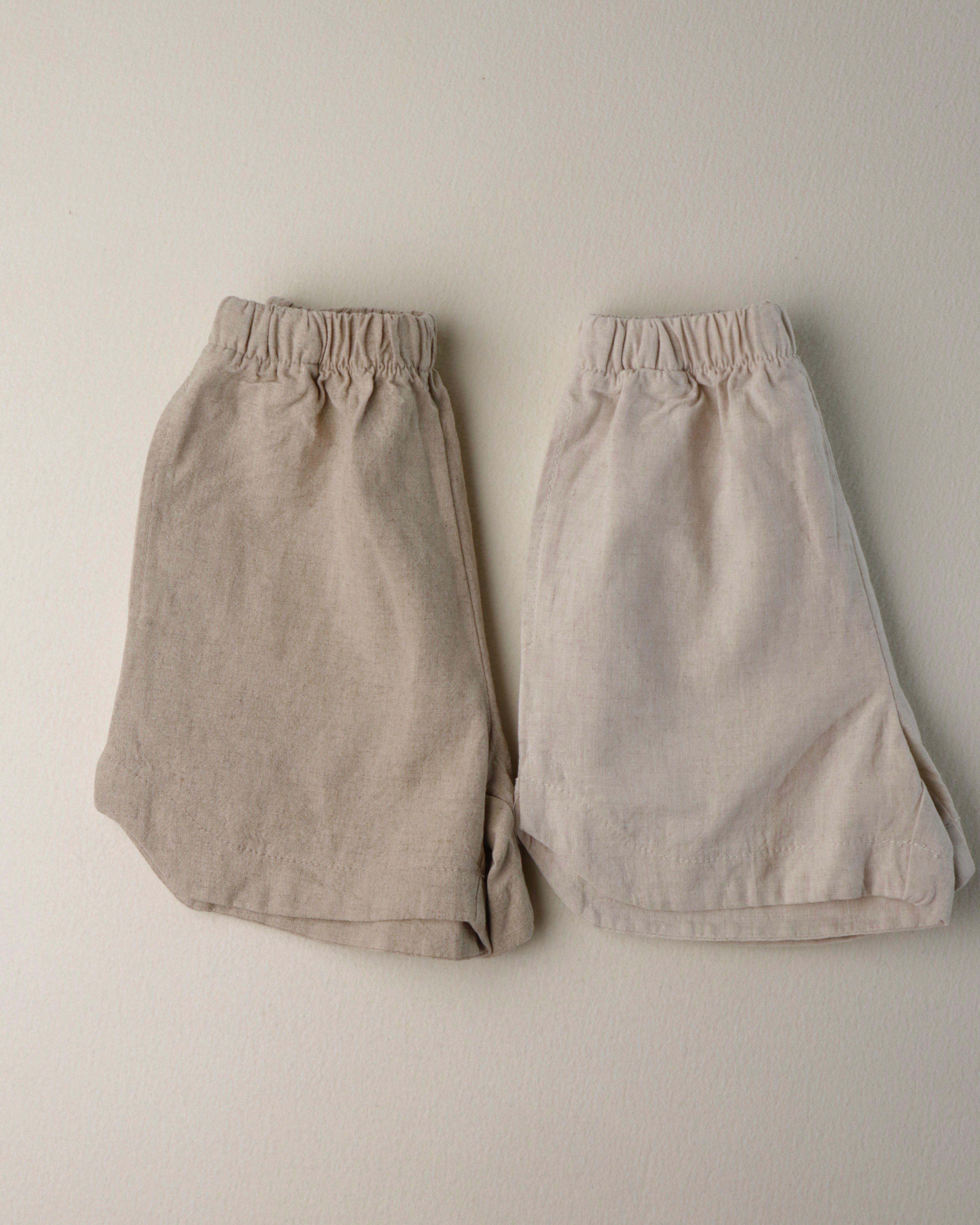 Baby&Toddler - Minirobe Linen Shorts (Ready Stock)