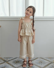 MOMO Blouse+Pant Set (Ready Stock)