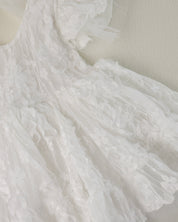 Oren Frilly Lace Romper Dress (Ready Stock)