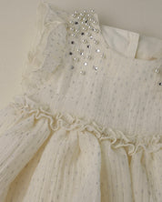 Oren Roel Pearl Suit - Cream  (Ready Stock)