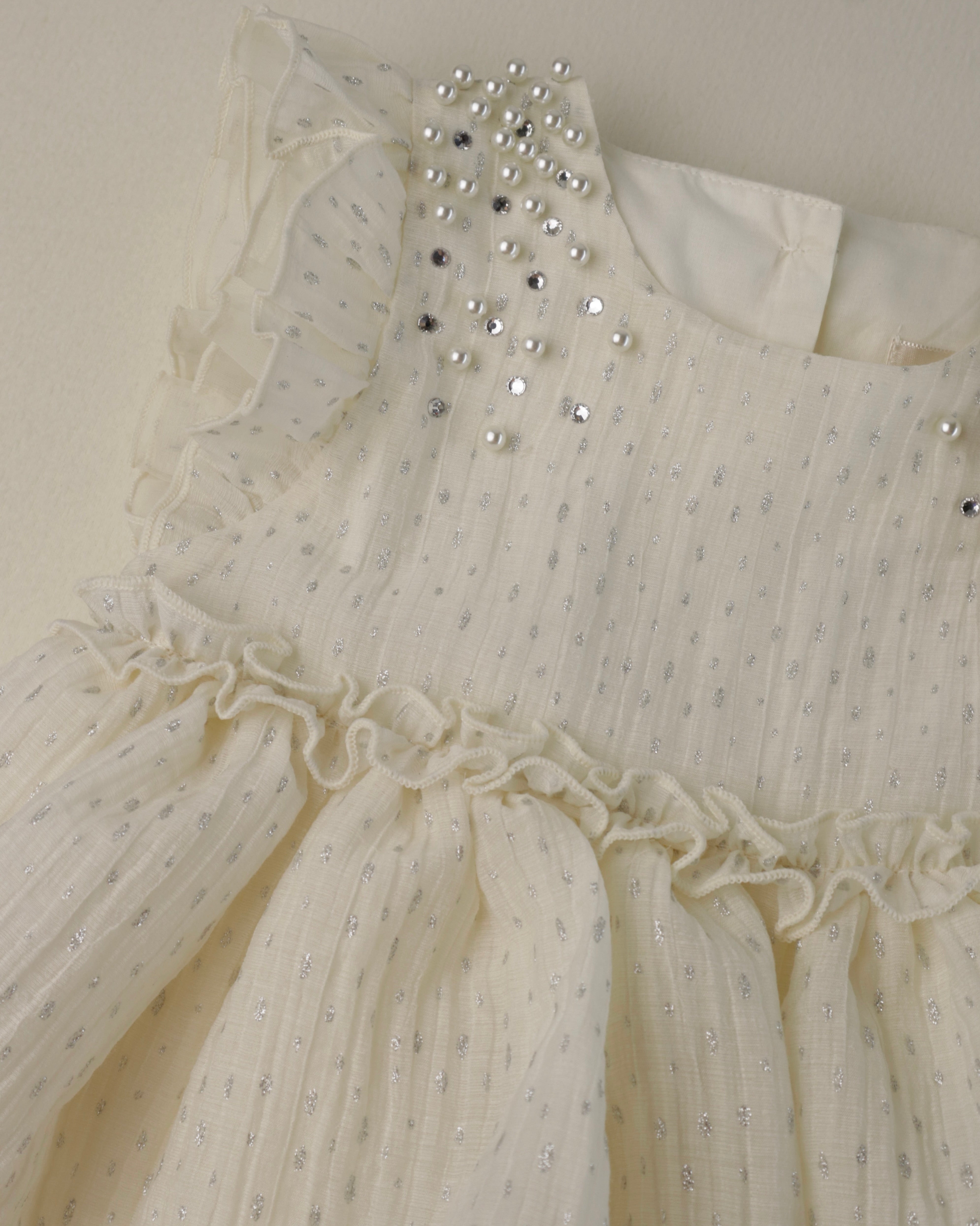 Oren Roel Pearl Suit - Cream  (Ready Stock)