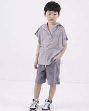 Bleach effect shorts (Ready Stock)