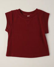 Maroon Red T (Ready Stock)