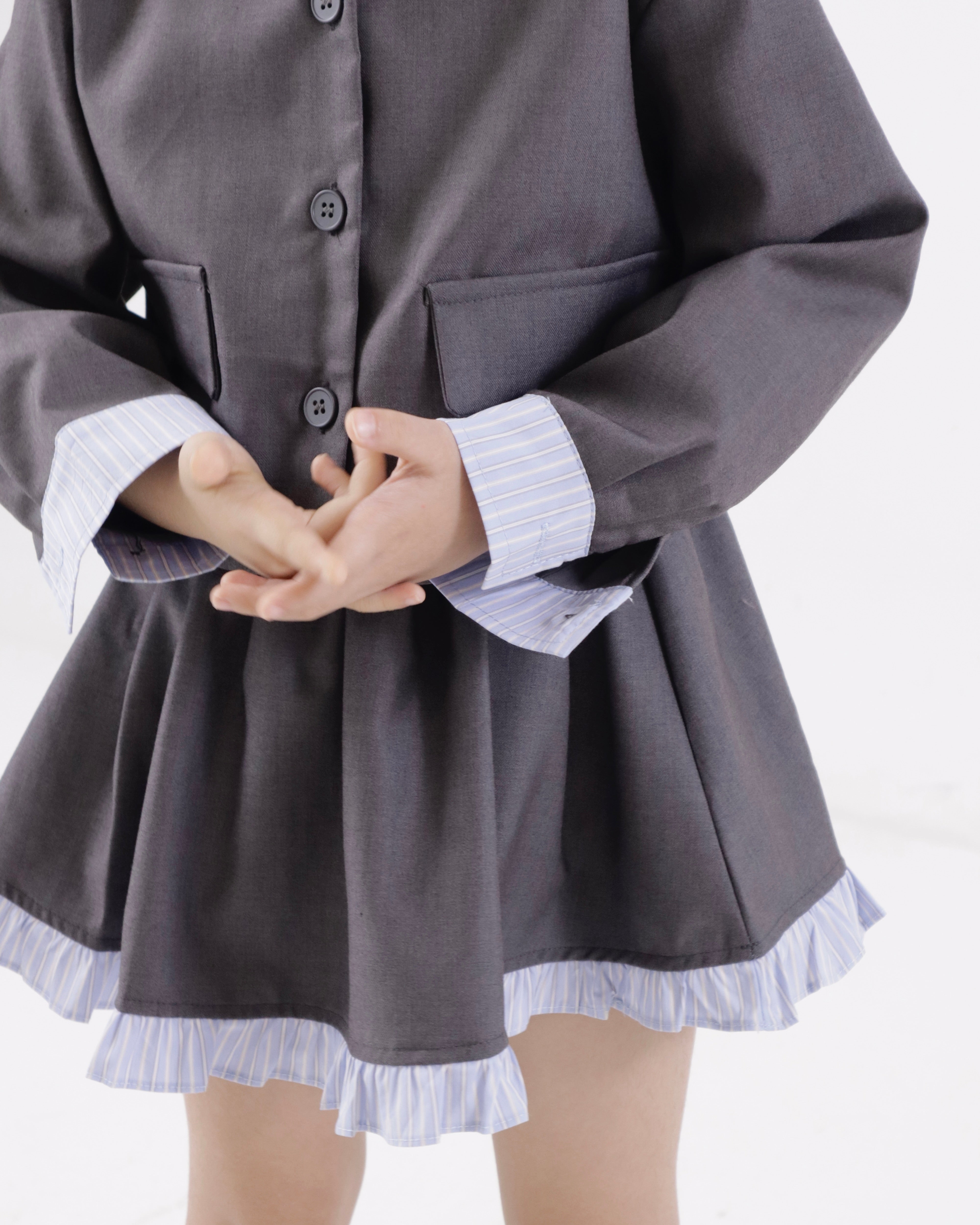 DM MiuStyle Jacket Skirts Set (Ready Stock)
