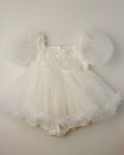 *Premium - Bloom Chiffon Baby Suit (Ready Stock)