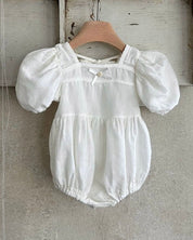 Monbebe Linen Romper (Ready Stock)