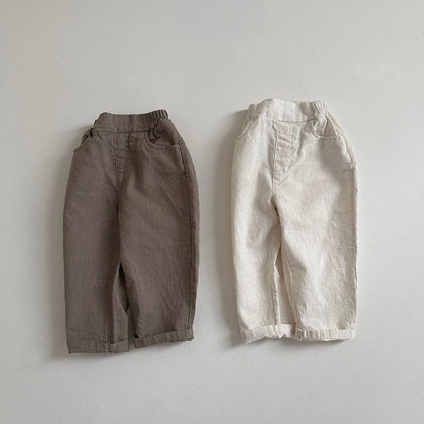 Degreen Linen Pants (Ready Stock)