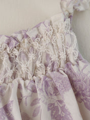 Flo Floral Baby Suit (Ready Stock)