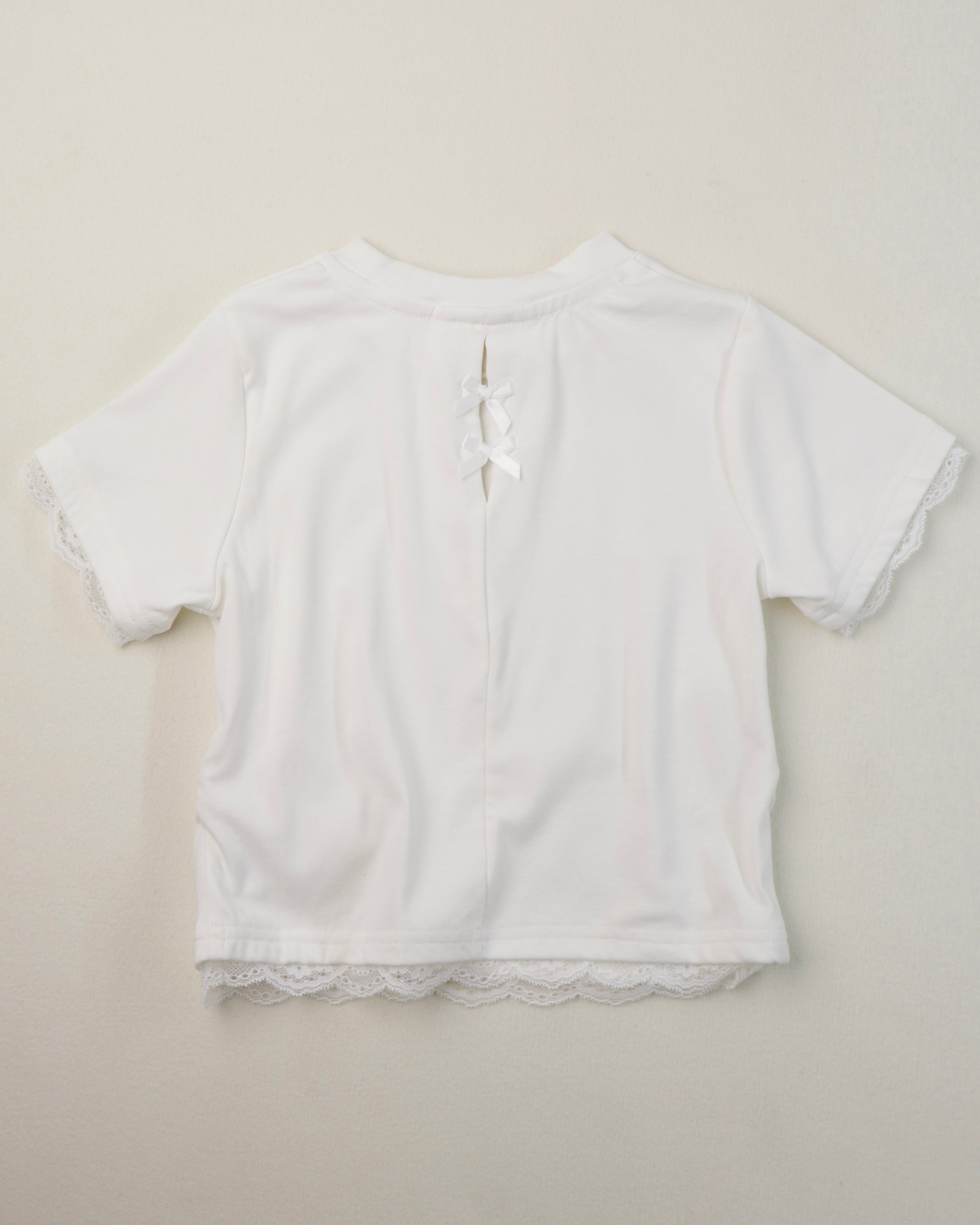 DM Bow detail T-shirt (Ready Stock)