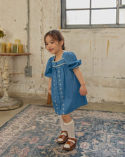 Jardin Blue Dress (Ready Stock)