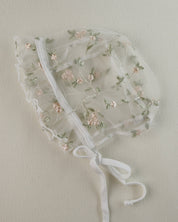 FromJ Embroidered One-piece (Bonnet Set) - Ready Stock