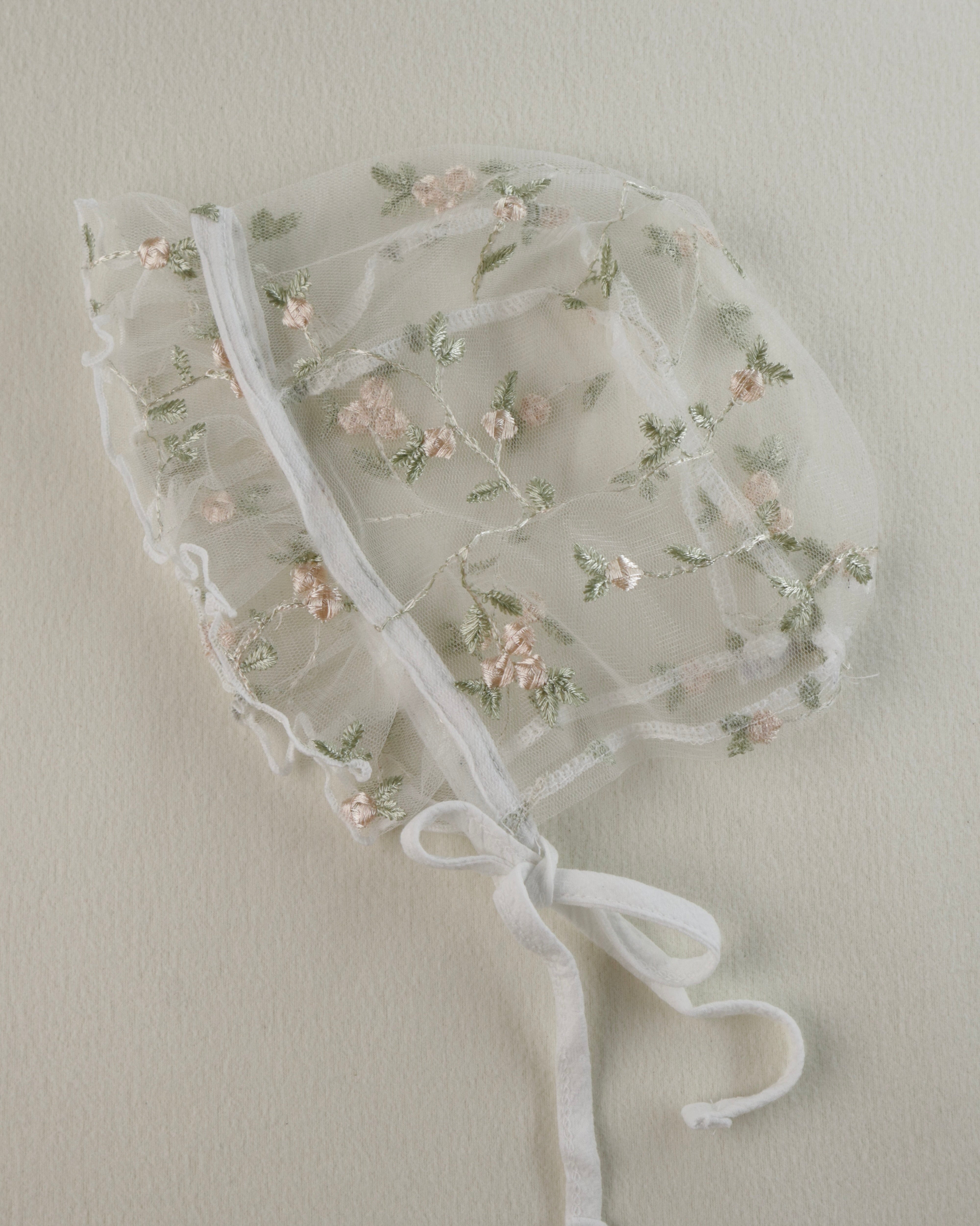 FromJ Embroidered One-piece (Bonnet Set) - Ready Stock