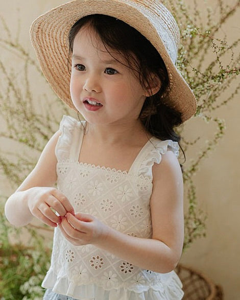 Hand-Paired SET - Flo Bael Top & Flo Laurent Pants  (Ready Stock)